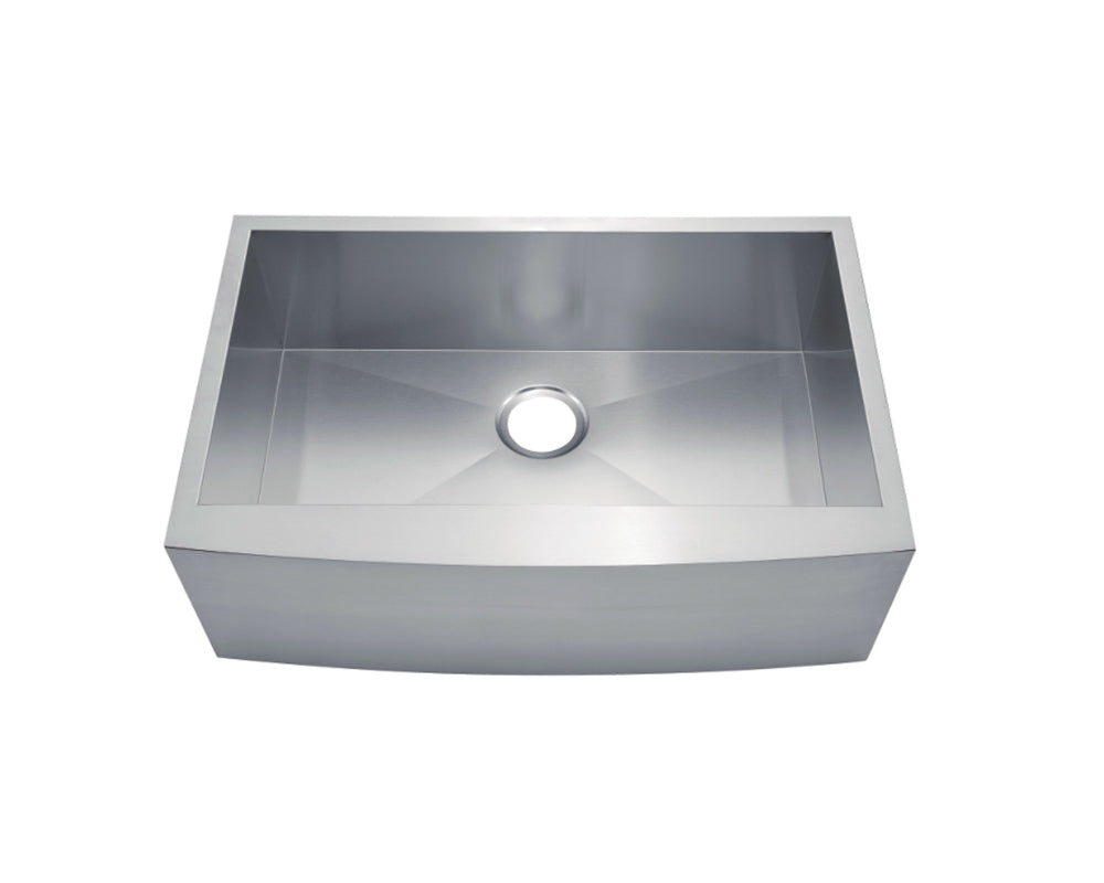 KSF30209S - 9" Depth Farm Apron SS Sink 30"