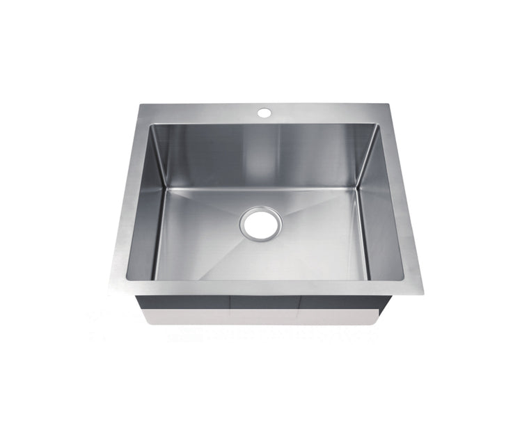 KSH25229S-1 - Zero Radius Sink Drop-In 25x22"