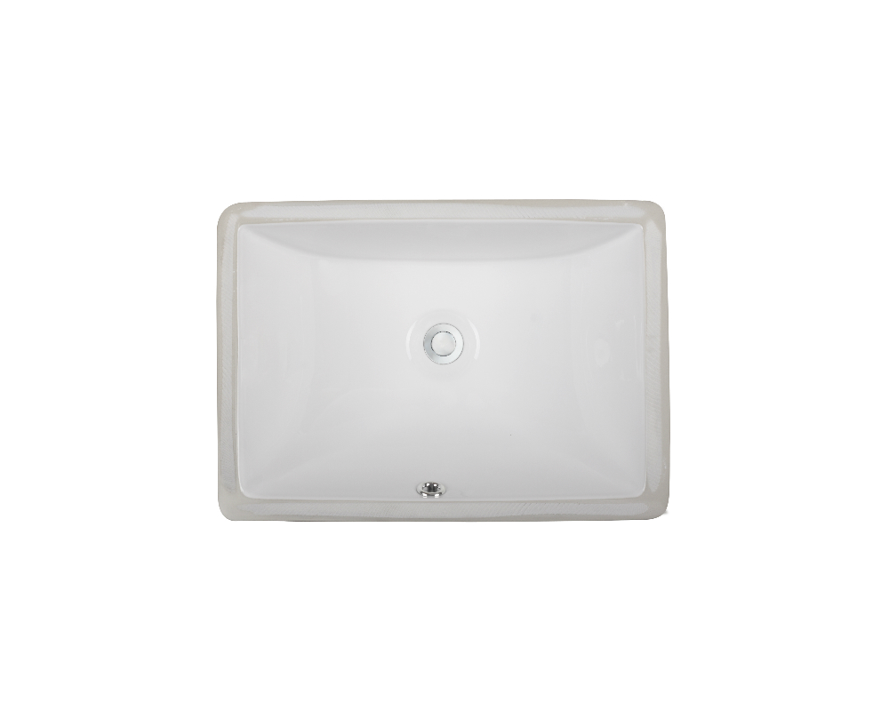 LVU1612W - Rectangular Ceramic Sink-White