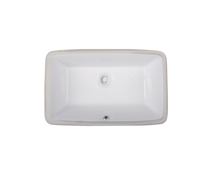 LVU1811W - Rectangular Ceramic Sink-White